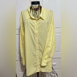 Woman Within' Button Down Shirt 1X (22-24) excellent condition Plus Size